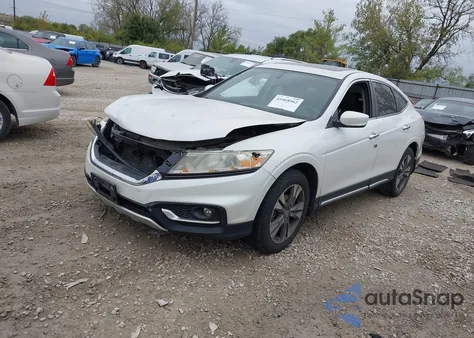 2013 Honda Crosstour Ex V6 from USA, damaged, VIN 5J6TF1H3XDL000442